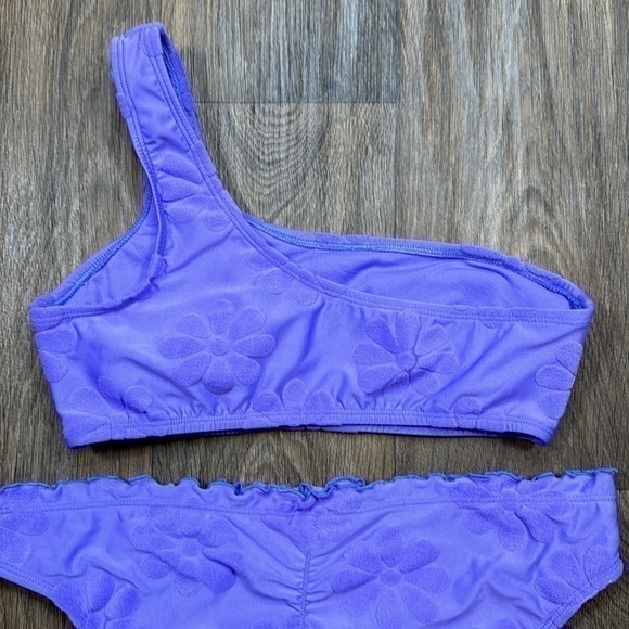 Purple Flower Bikini Set - Picture 6 of 9